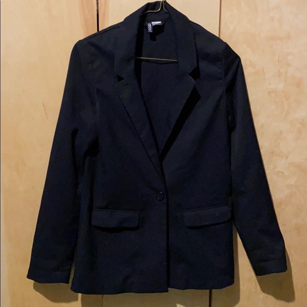 H&M divided black blazer